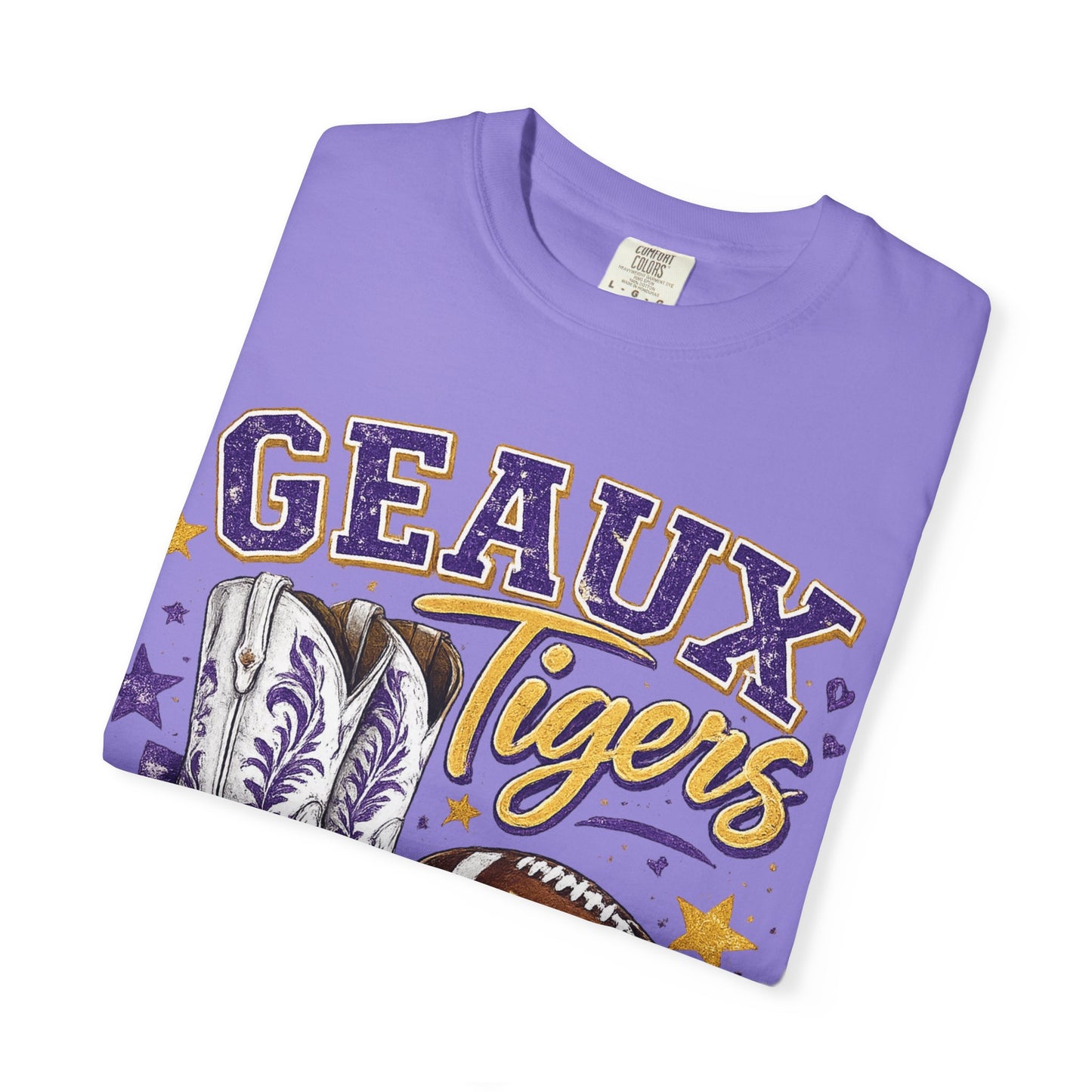 LSU Tigers Death Valley Tee-Comfort Colors